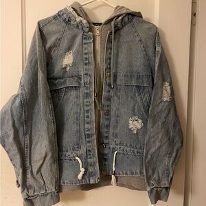 Baggy denim jacket